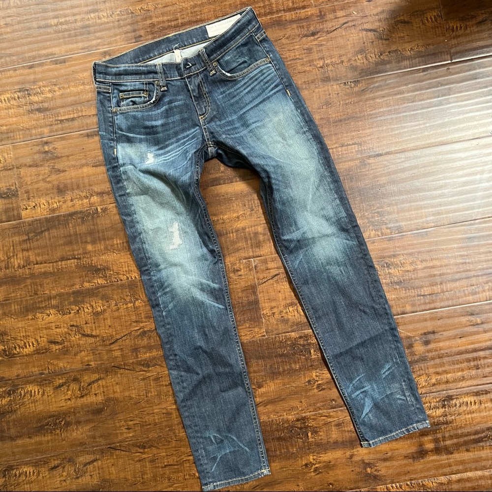 Rag & Bone Blue Dre Jeans